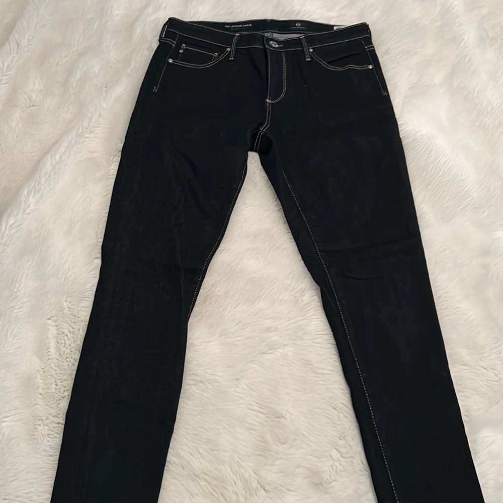 Adriano Goldschmidt Dark Denim The Legging Ankle Jeans, Sz 28-R